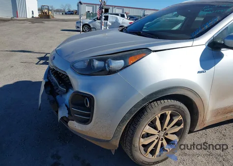 2017 Kia Sportage Ex from USA, damaged, VIN KNDPNCAC8H7078815
